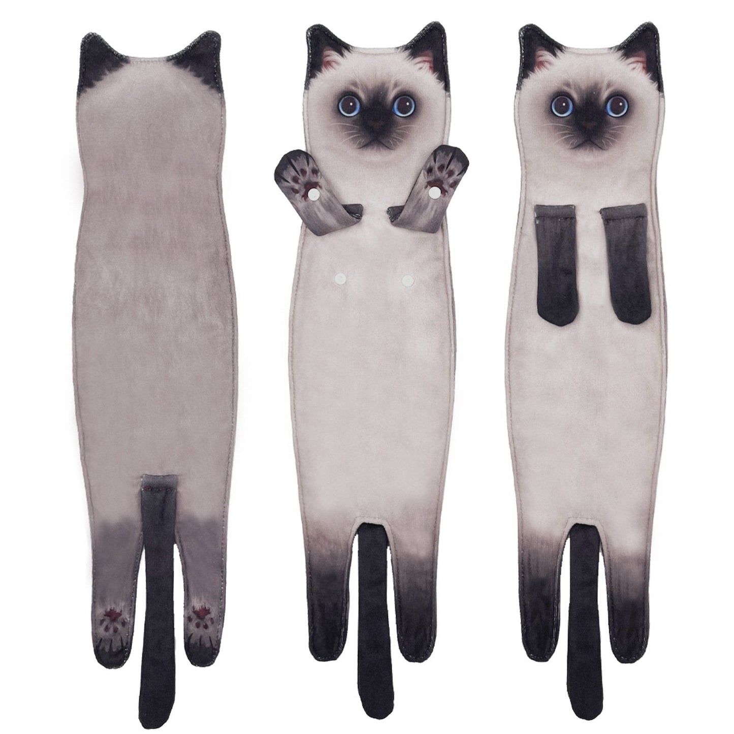 🎁 Early Christmas Sale 🎅 Funny Cat Hand Towels
