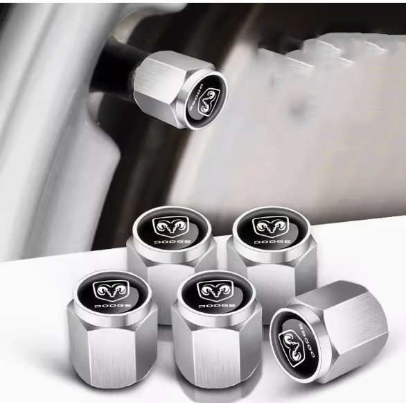 Car Tire Valve Caps – Stylish Wheel Air Valve Covers (4PCS)