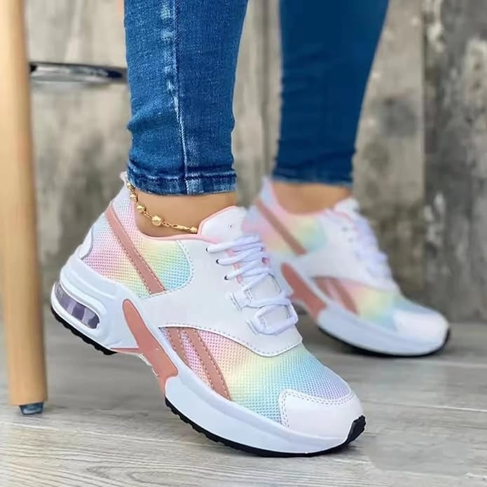 Orthopedic Air Cushion Walking Shoes for Women – Lightweight Comfort Sneakers